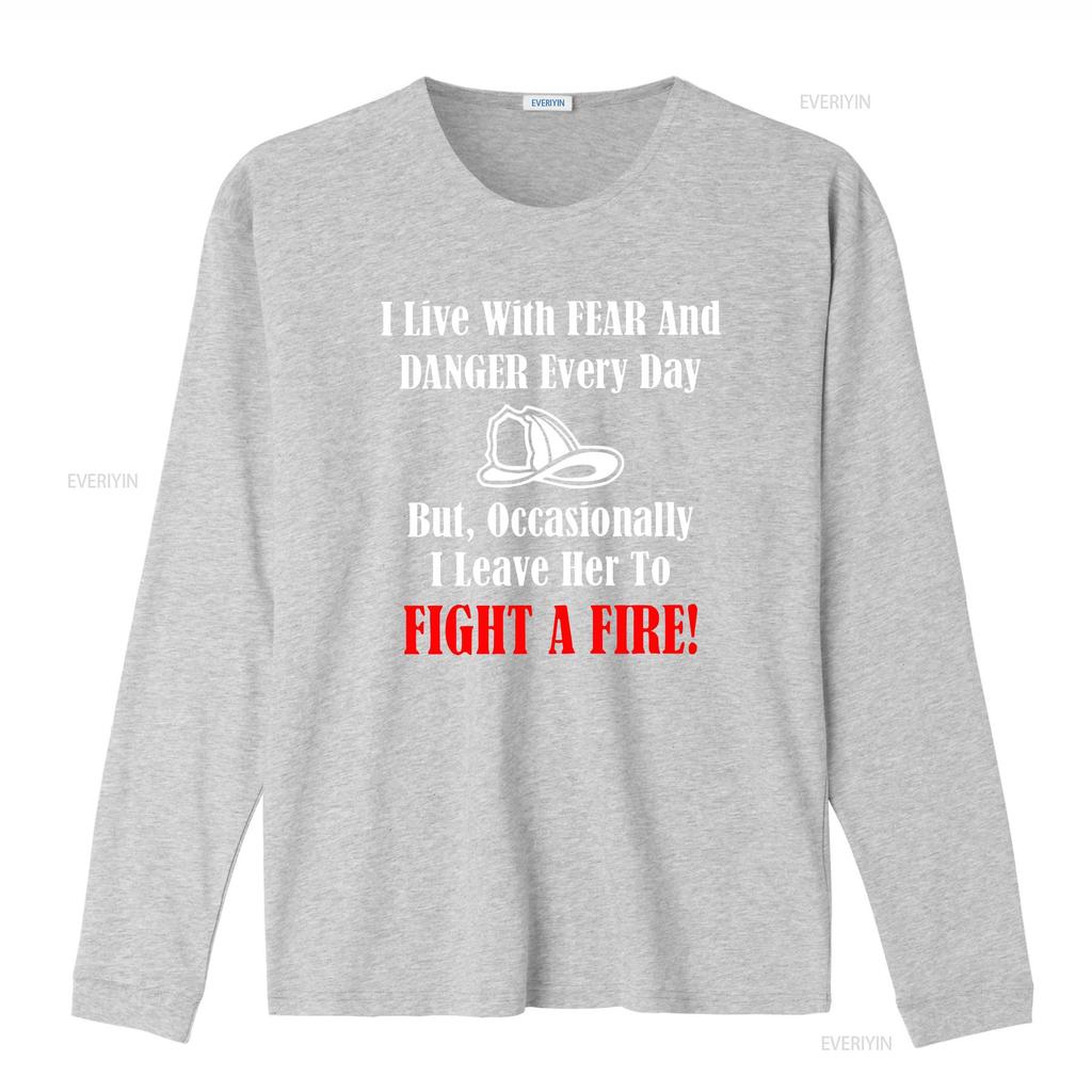 Firefighter T Shirt Fireunisex Quote Firefighting Danger First Responder Emergency Services Heroes Vintage Washed Versatile