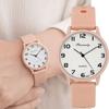 Fashion Arabic Dial Women Watches Simple Silicone Band Ladies Quartz Watch Sports Ladies Clock Wristwatches Student Couple Gift