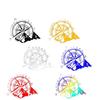 Mountain Compass Navigation Car Door Body Decal Sticker