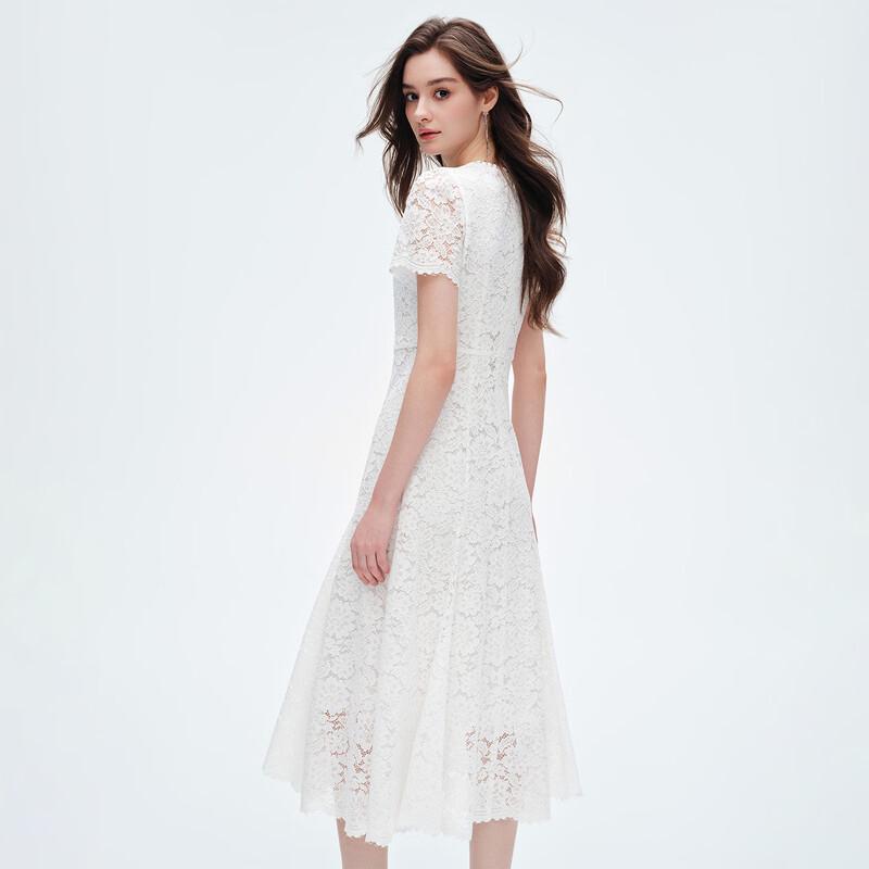 GIOVANNI VALENTINO Women's Lace A-Line Dress