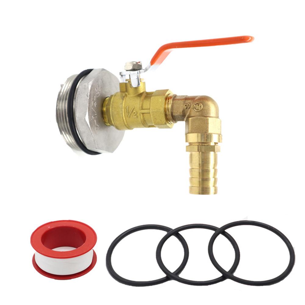 200L For Oil Drum Replacement Parts Stainless Steel Outlet Tap Offering Leak Proof Valve for Controlled Dispensing of Liquids