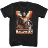 Halloween Orange Comic Men's T Shirt