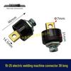 250 Welding Machine Connector, 10-25 Front Panel, 38" Long Plug, Welding Accessories 01765