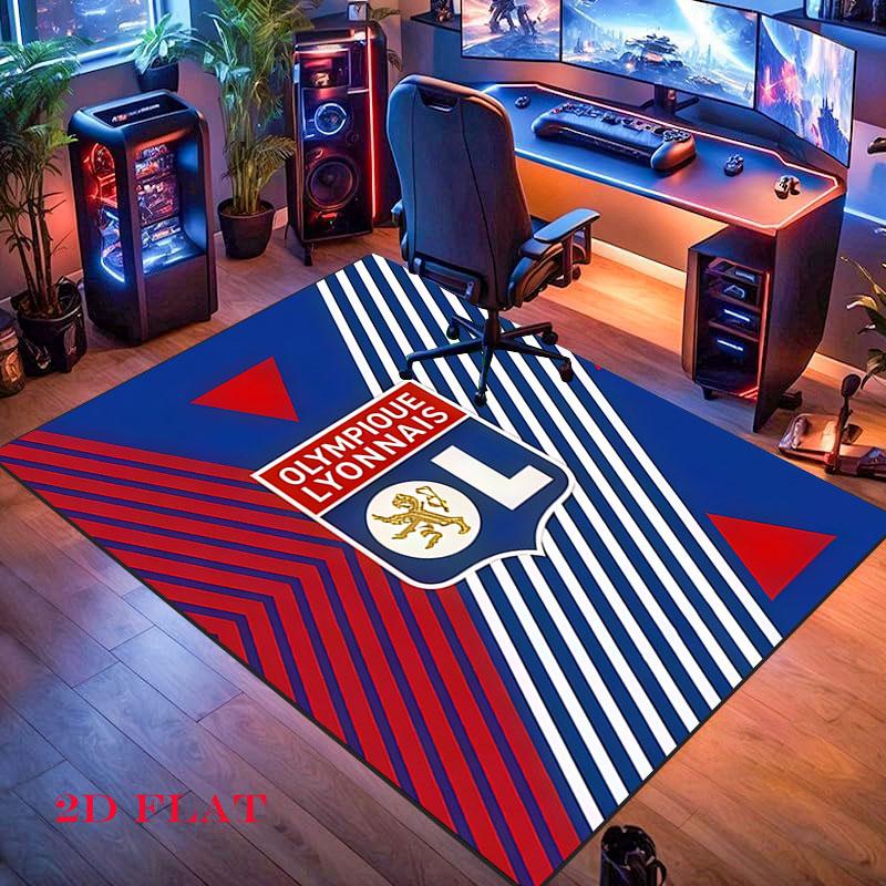 OL Poster Teppich für Wohnzimmer Schlafzimmer Zuhause Sofadekoration, Kinderspiel Rutschfeste Bodenmatte