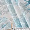 Nautical Coastal Rectangle Tablecloth Beach Ocean Table Cloth Waterproof Polyester Table Cover for Kitchen Dining Table Decor