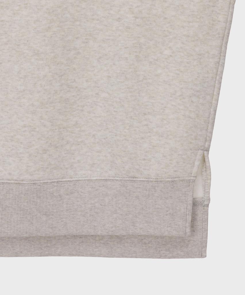 BASIC HOUSE Women'S Graphic Brushed Sweatshirt Oatmeal Lwts7251