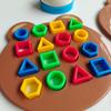 Mini Bear Matching Geometric Blocks Educational Game For Kids 3 6 Years Old