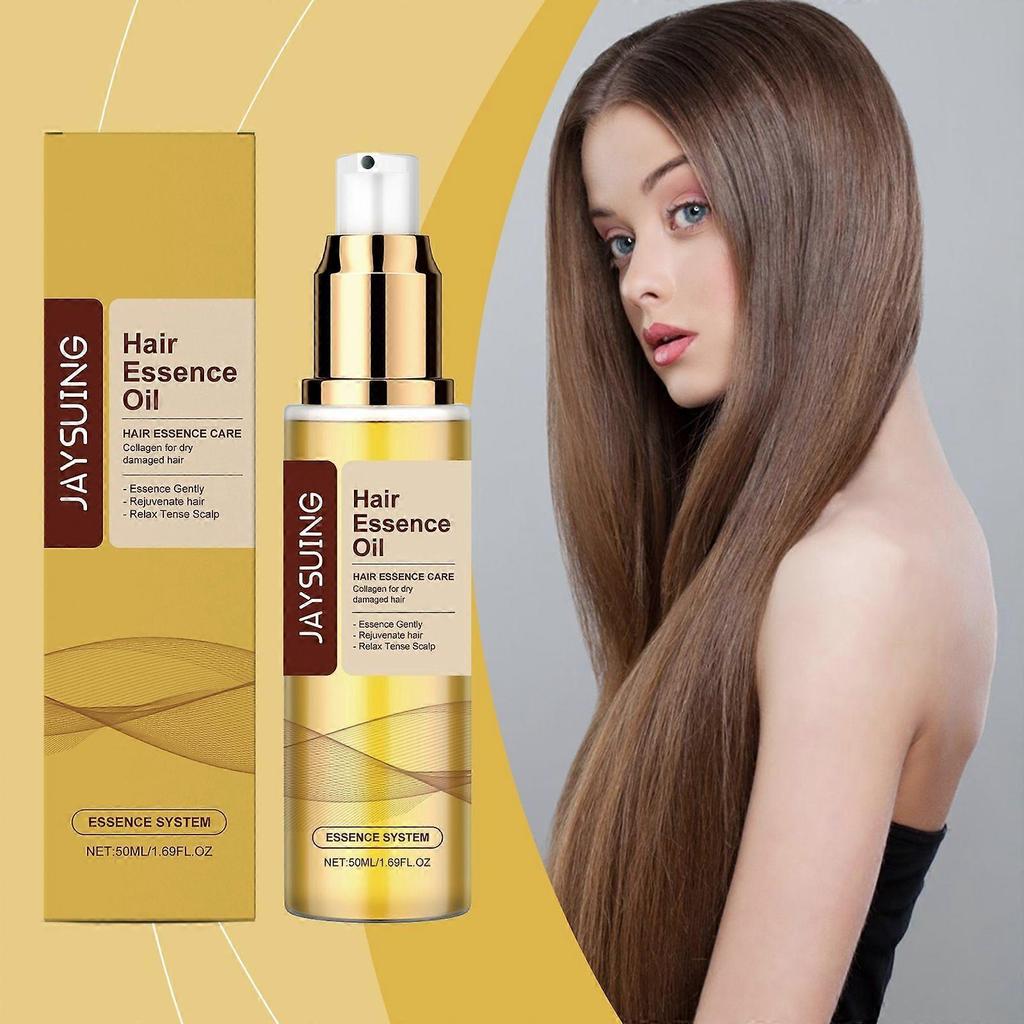 Nourishing and smooth hair care essential oil improves frizz and enhances gloss