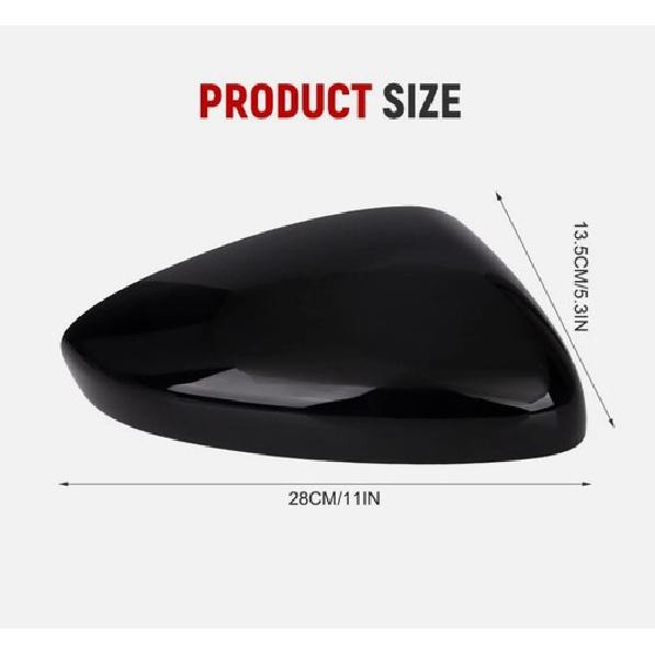 Passenger Right Side Mirror Cover Cap For 2018- Honda Accord Without-Signal