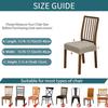 Minimalist Anti-slip Chair Cushion Cover Elastic Soft Chair Slipcover Washable Anti-dirty Seat Protector Dining Chair
