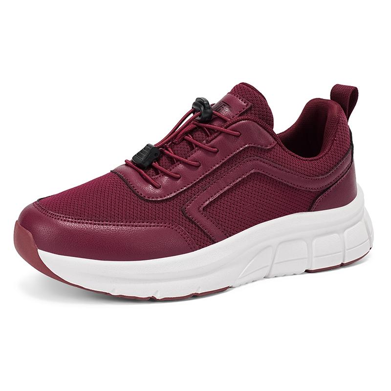 TUINANLE Winter Platform Warm Sneakers for Couple Casual Anti Slip Walking Shoes Men Women