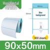 100x100x150 Durable Thermal Waybill & Barcode Label Paper