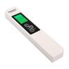 1PC White Digital Water Quality Tester TDS EC Meter Range 0 to 9999 Multifunctional Water Purity Temperature TEMP PPM Tester