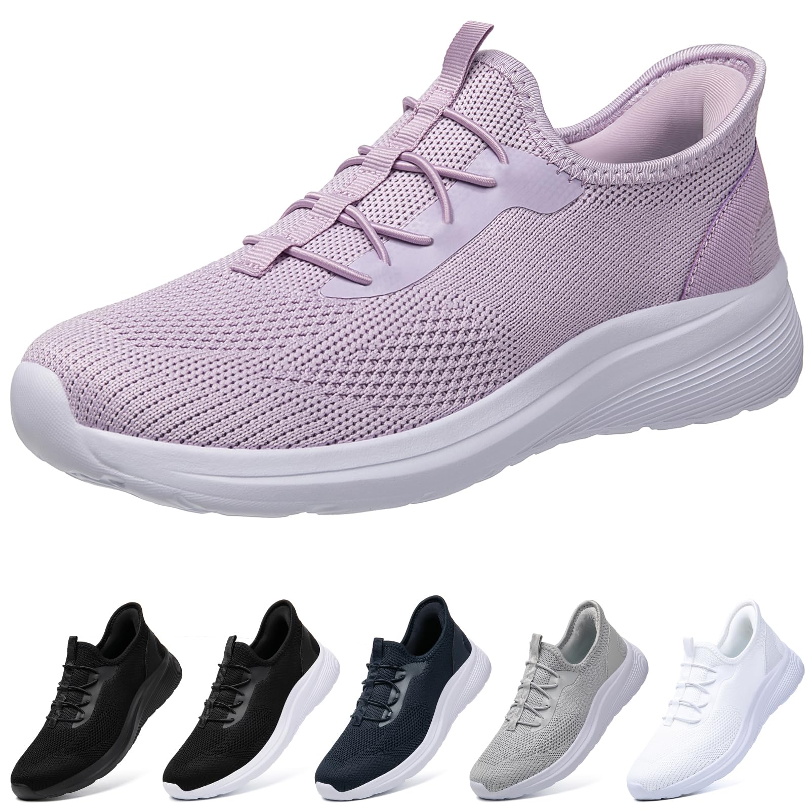 

NEARDREAM Mesh Sneakers for Easy to Put On and Take Lightweight and Comfortable for and Work Women s Slip-On Walking, Off, Hospitalization, Seniors,