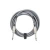 Fender ContourTM Instrument Cable, Inca Silver, 10" (3.05m) - Guitar & Bass Cable