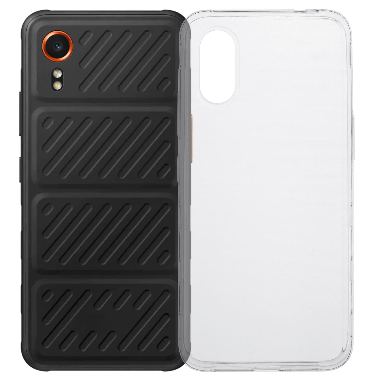 

Для Samsung Galaxy Xcover7 Чехол Прозрачный гибкий чехол из ТПУ для сотового телефона A