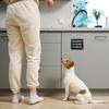 Dog Has Been Fed Sign Acrylic Magnetic Pet Supplies Magnets Dog Feeding Reminder Sign for Food Home Apartment Kitchen Door Daily