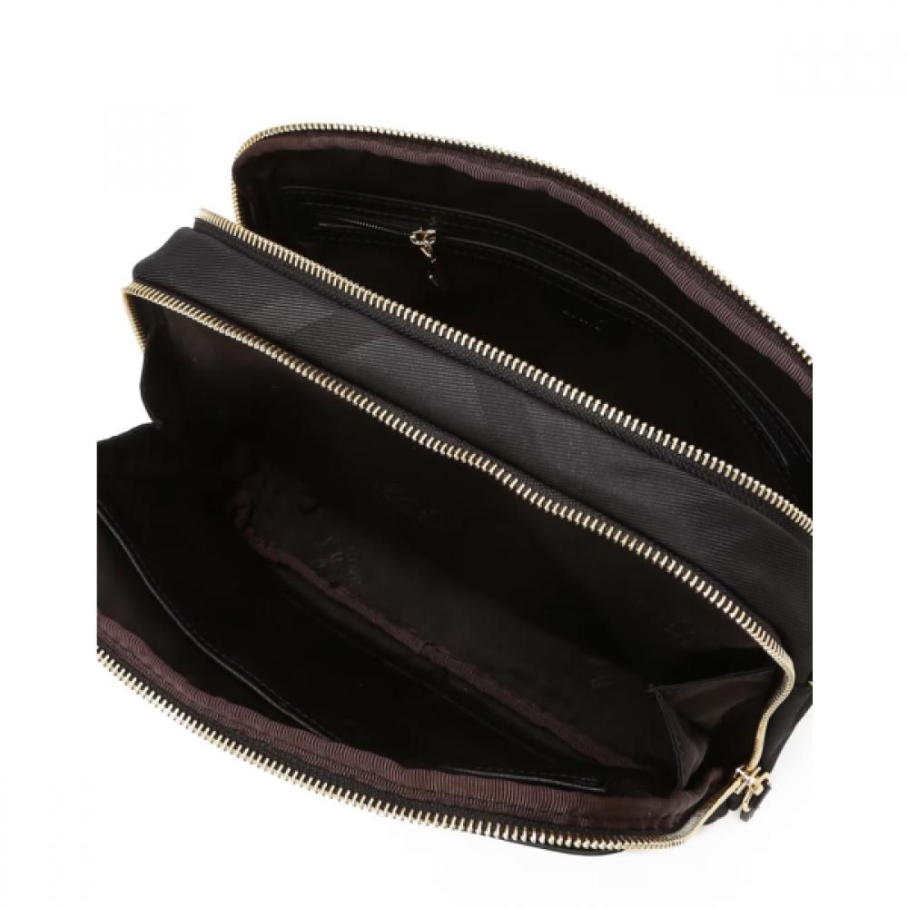 Daks Black Logo Nylon Cross Bag Dcba6e890bk