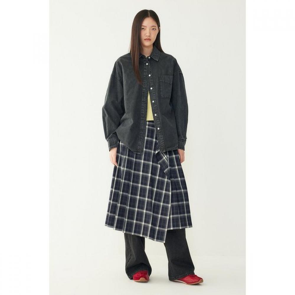 Studio Tomboy Vintage Washed Oversized Shirt 9176321972