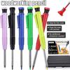New 2.8mm Deep Hole Woodworking Marking Automatic Pencil Set With 50pcs Lead Refill, for Architectural Engineering Drawing Tools