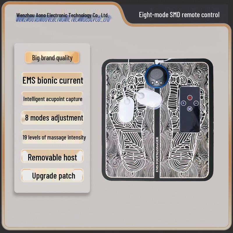 Sole Pulse EMS Foot Massager Pad – USB Rechargeable Electric Magnetic Therapy