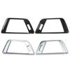 2Pcs Carbon Fiber Style Car Side Air Conditioning Vent Cover Trim Frame Stickers For BMW 3 Series F30 2013 2014 2015 2016-2018