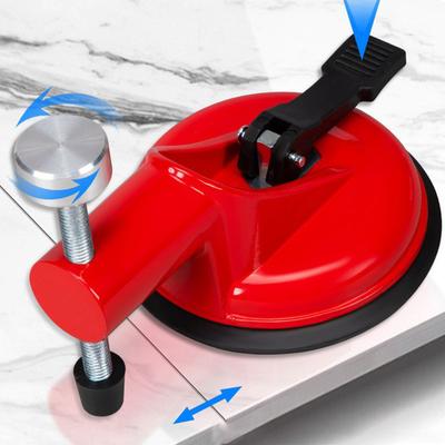 Heavy Duty Aluminum Alloy Wall Tile Leveler Adjustable Height Setter Floor Seam Fixer Tool for Stone Slab Installation & Repair