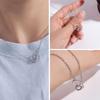Pendant Necklace Love Heart Necklace Clavicular Sweater Chain Hollow Heart Chain Pendant  Summer