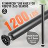 711.2MM Adjustable Desk Legs, Reinforced Steel Office Table Furniture Legs Set of 4 for DIY, 544.3KG Load Capacity Heavy Duty Desk Legs, Quick
