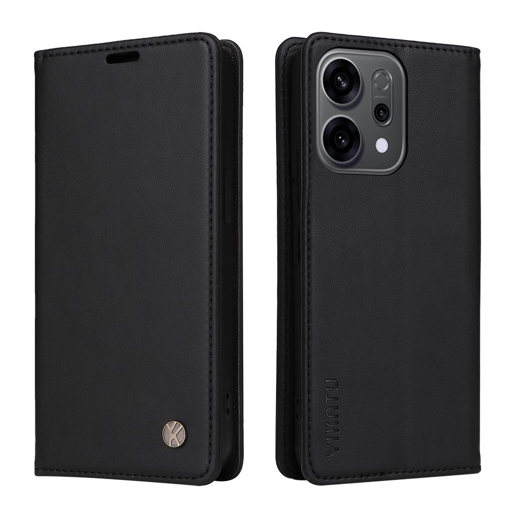 Magnetic Leather Wallet Flip Case for OPPO Reno 7 7Z 8 8T 10 11 11F 12 12F 13 13A 13F 13FS 14 14F 5Z Lite Pro 4G 5G Premium Case