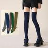 1 Paar Weiche Seidige Textur Oberschenkelhohe Socken Glitzer-Finish Glänzende Glitzer-Socken für Damen