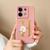 Phone Case For Redmi Note 13 Pro 4G 5G Elegant Letter Soft Liquid Silicone Full Coverage Protector For Redmi Note13 13Pro Fundas
