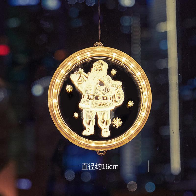 Christmas Decorations Scene Layout Store Shop Creative Small Hangings Window Christmas Tree Pendants Atmosphere Decoration