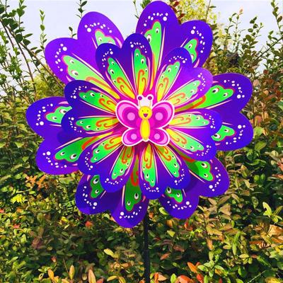 Insect Windmill Wind Spinner Bee Butterfly Kids Children Toys Outdoor Traditional Toy Garden