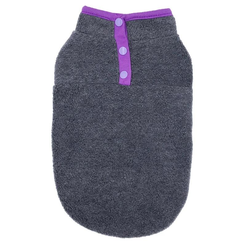 Soft Fleece Dog Clothes for Small Dogs Autumn Winter Warm Puppy Cats Vest Chihuahua Clothing French Bulldog Jacket Pet Costume