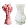 Lavender Flower Silicone Candle Mold for DIY Candle Making and Resin Casting, Easy Demold Floral Casting Mold for Holiday Gift