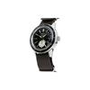 SEIKO Presage Series Basic Line Style 60's Retro Style Mechanical Movement Leather Strap Men's Watch Black Dial SSA451J1