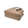 Dcba6e760i2 [tartan Combi] Beige Dd Logo Leather Tote Bag