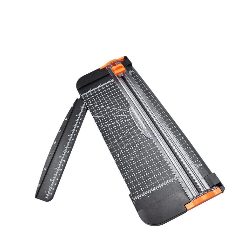 A4 Manual Paper Cutter - Safe for Hands, Office Use, Plastic Trimmer