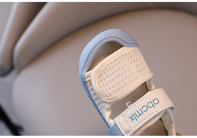 Summer 2026 Baby Girls' Soft Sole Mesh Sandals