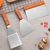 Zhi Shi 6-Piece Stainless Steel Baking Spatula Set
