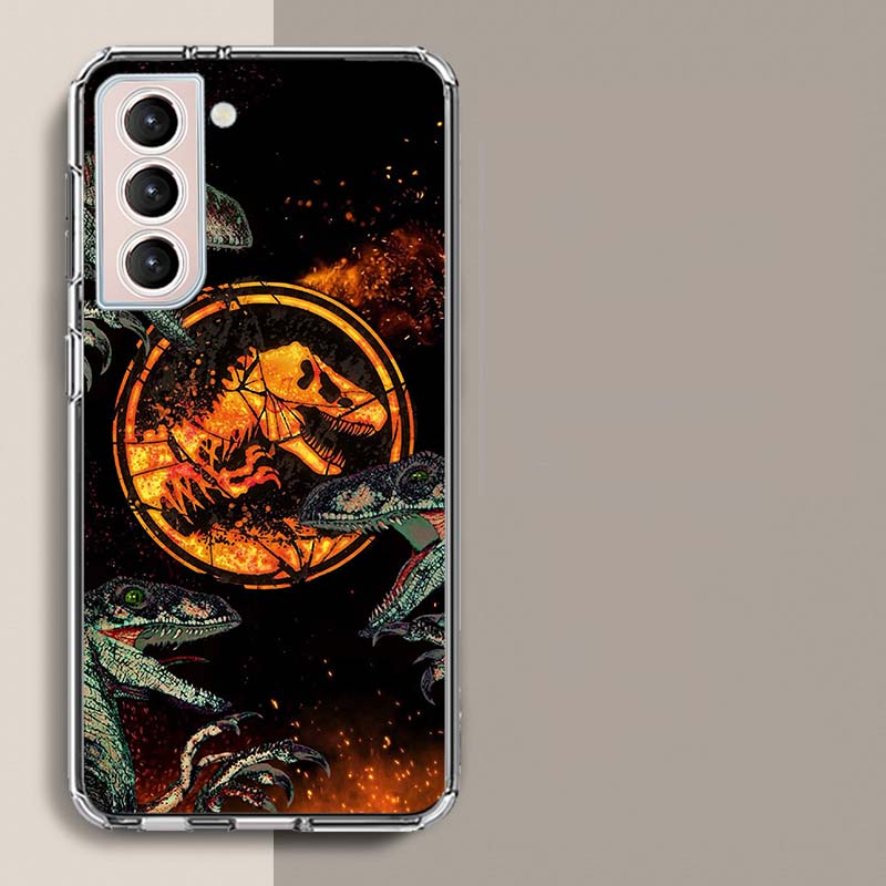 Jurassic World Phone Case For Samsung A16 A26 A36 A56 A17 A15 A25 A35 A55 A14 A24 A34 A54 A04S A05S Galaxy Note 20 10 9 8 A9 A8