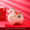 Instant Wealth Ceramic Zodiac Horse Money Box - Office & Home Gift