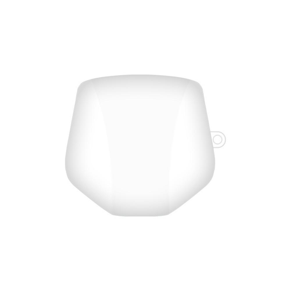 Чехол для хранения наушников GM2 PRO Беспроводная гарнитура Чехол силиконовый чехол для переноски Противоударный защитный чехол для наушников с карабином белый