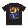 Pokémon Charizard Evolution Printed Pure Cotton T-shirt Men and Women Spring/Summer New Collection Fashion Short Sleeved Shirt