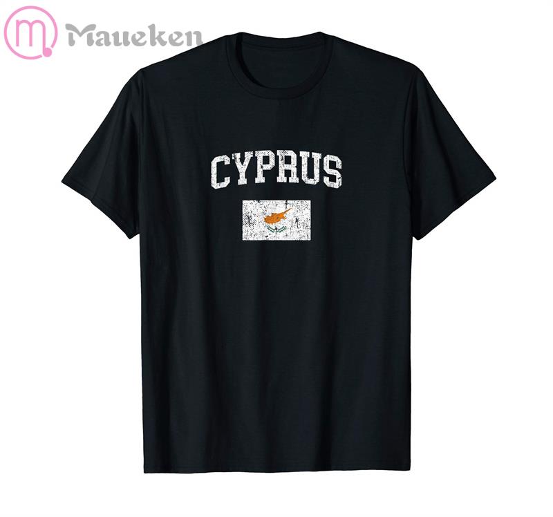 2022 Cyprus Men T Shirt Nation Team Tshirt 100 Cotton Tshirt Clothing Tees Country Flag CYP Cypriot Greek
