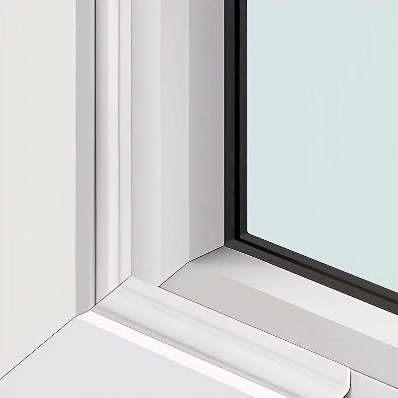 Self-Adhesive Window & Door Weatherproof Seal Strip - Windproof, Dustproof, Rainproof, Noise Reducing Durable Plastic Door & Window Insulation Tape