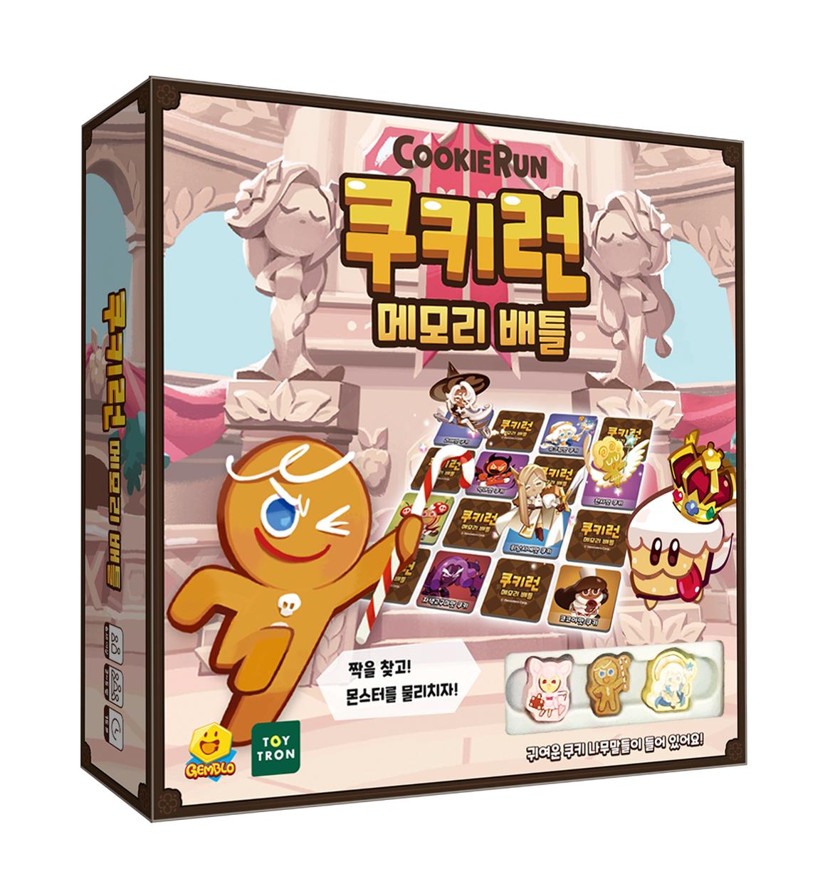 [toytron] Cookie Run Memory Battle Board Game