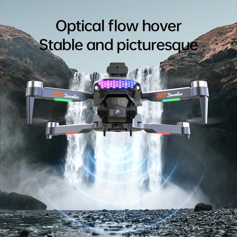 High-Definition 5-Camera Drone: Remote Control, Screen Display, Brushless Motors, Obstacle Avoidance, Folding Design for Aerial Photography.