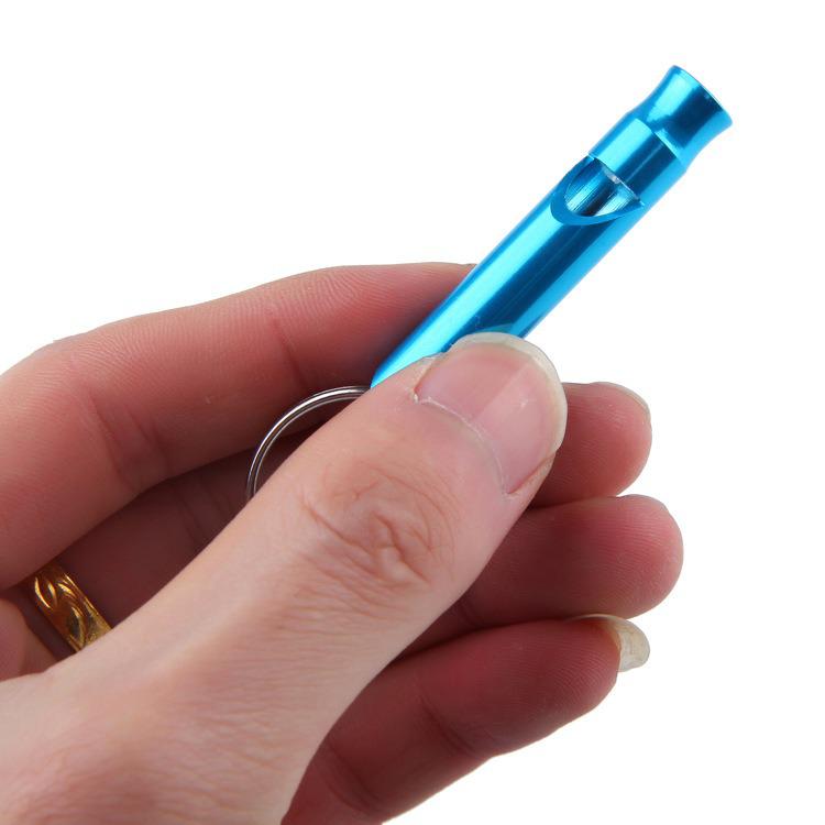 Aluminum Alloy Lifesaving Survival Whistle - Multi-Color Options Available
